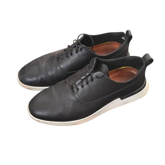 Wolf And Shepherd Crossover Longwing Mens 10.5 Black Calf Leather